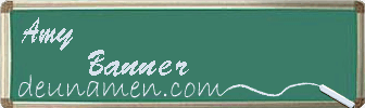 Amy Banner Visitenkarte